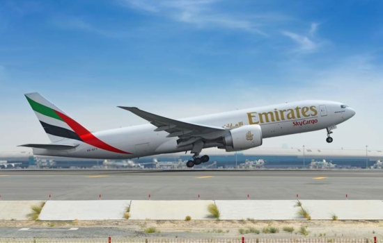 Start samolotu Emirates SkyCargo