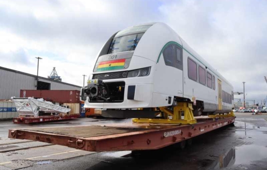 Transport pociągu do Ghany